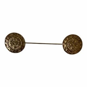 St. John Elegant Gold Brooch Pin